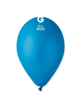10 Ballons bleu 30cm