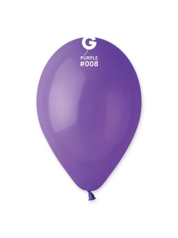 10 Ballons violet 30cm