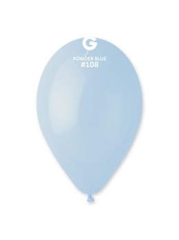 10 Ballons bleu clair 30cm