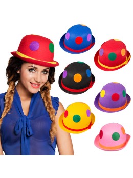 Chapeau melon de clown