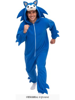 Déguisement Hérisson bleu