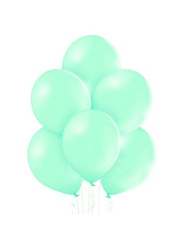 20 ballons vert menthe